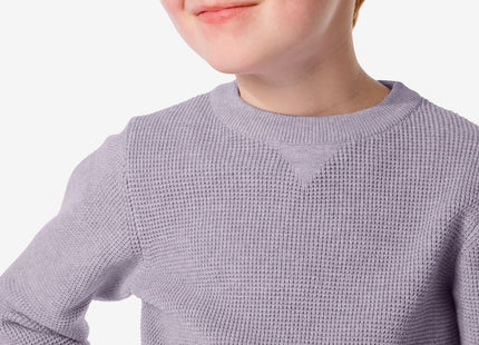 children's sweater purple