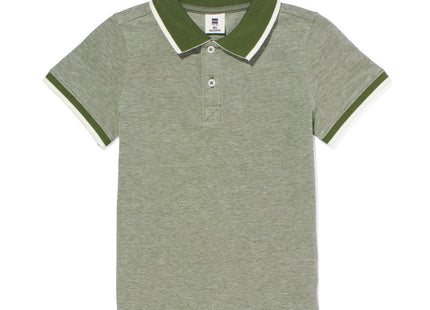 children's polo green