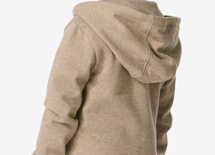 children's vest with hood brown