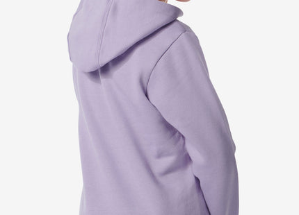 children's sweater with hood purple