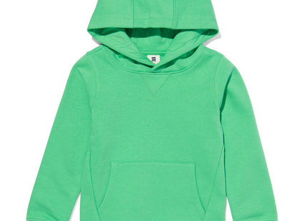 kindersweater met capuchon groen