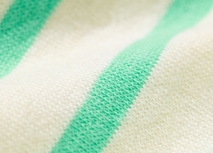 children's sweater stripes green
