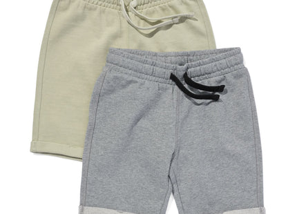 children's shorts - 2 pieces gray