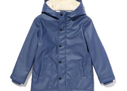 children's jacket with hood blue