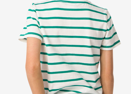 children's t-shirt stripes green