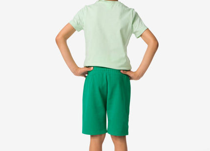 children's shorts green