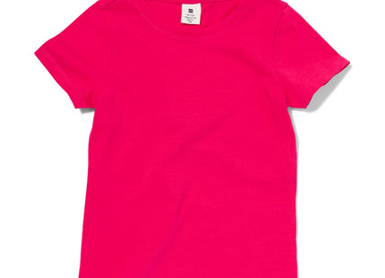 kinder t-shirt biologisch katoen roze  Dutchshopper