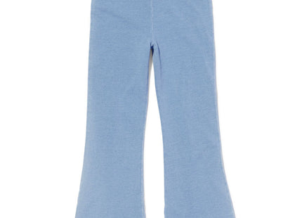 children's leggings flared light blue