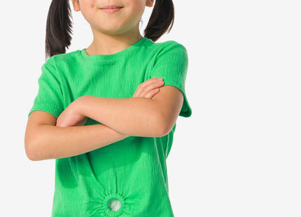 kinder t-shirt met ring groen