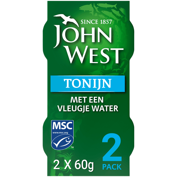 John West Thunfischstücke in Wasser MSC 2er-Pack
