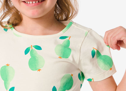 kinder t-shirt met peren groen  Dutchshopper