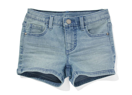 children's short jeans light blue