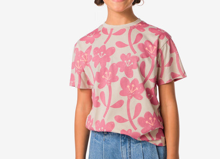 kinder t-shirt roze  Dutchshopper