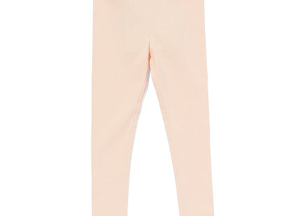 children's leggings rib pink