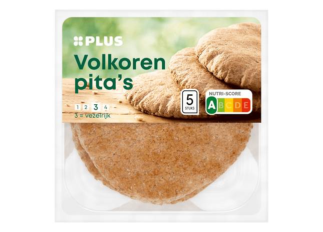 Volkoren maaltijd pita's