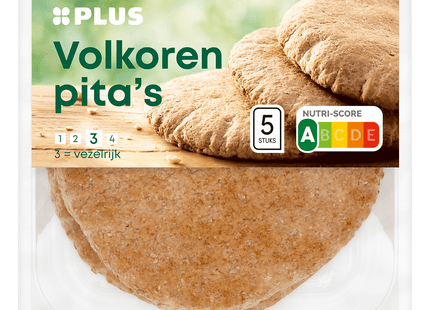 Volkoren maaltijd pita's