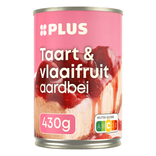 taart en vlaaifruit aardbeien