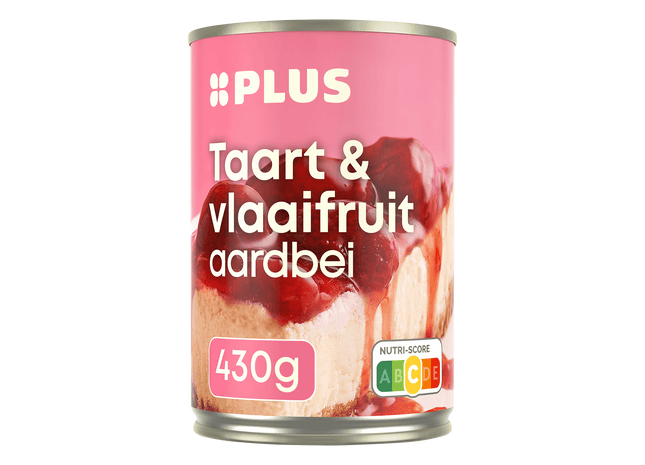 taart en vlaaifruit aardbeien