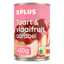 taart en vlaaifruit aardbeien