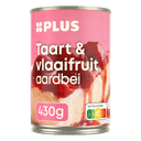 taart en vlaaifruit aardbeien