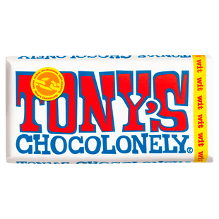 Tony's Chocolonely Chocoladereep Wit Fairtrade