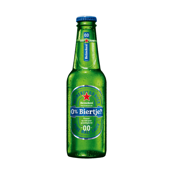 Heineken Premium pilsener 0.0 bier fles