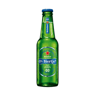 Heineken Premium pilsener 0.0 bier fles