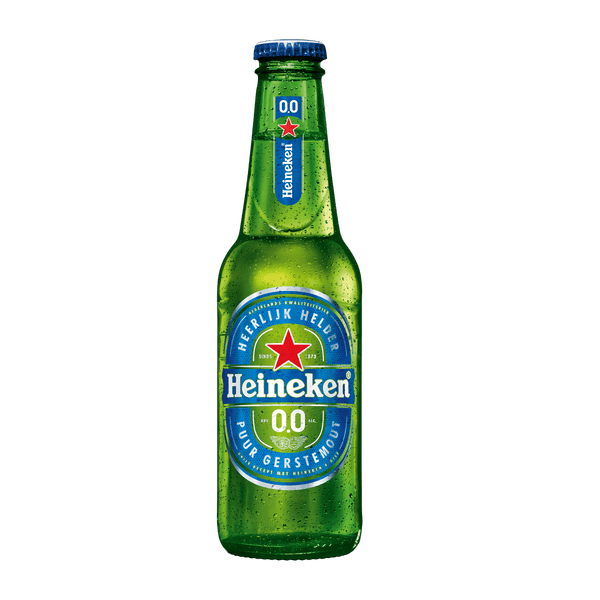 Heineken Premium pilsener 0.0 bier fles