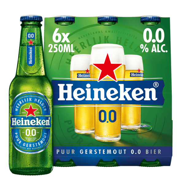 Heineken Premium pale beer 0.0 bottle