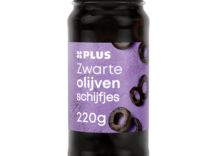 Zwarte olijven schijfjes