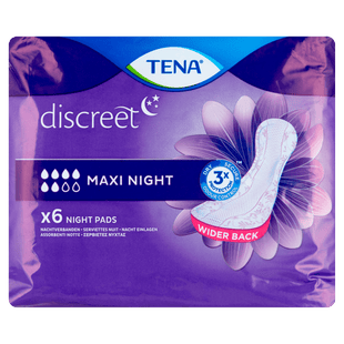 Tena Discreet Maxi Night