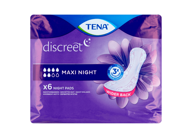Tena Discreet Maxi Night
