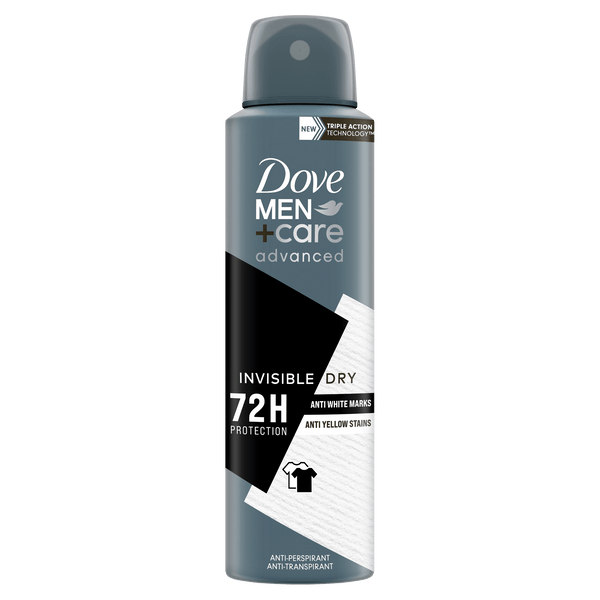 Dove M+C deodorant invisible dry