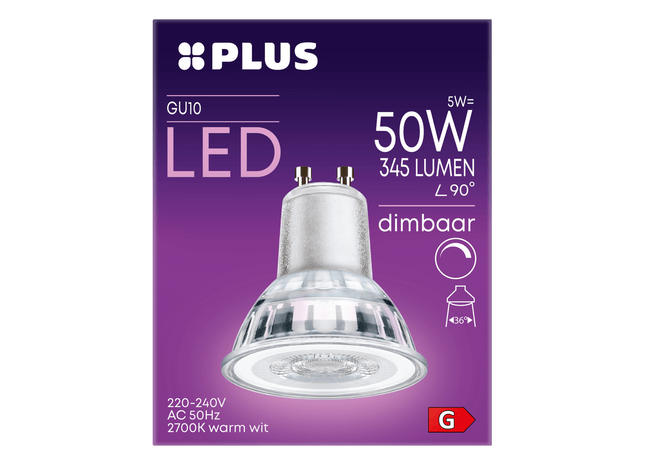 LED 50W GU10 dimbaar  Dutchshopper