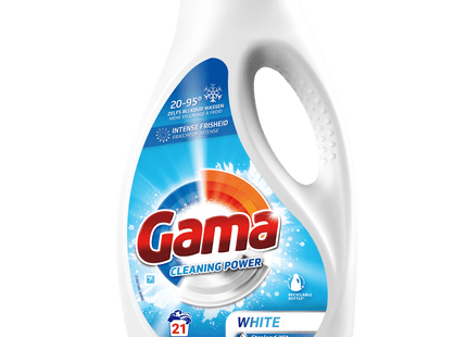 Gama vloeibaar wasmiddel wit 21sc