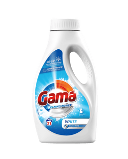 Gama vloeibaar wasmiddel wit 21sc