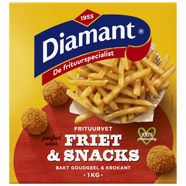 Diamant Frituurvet vast original
