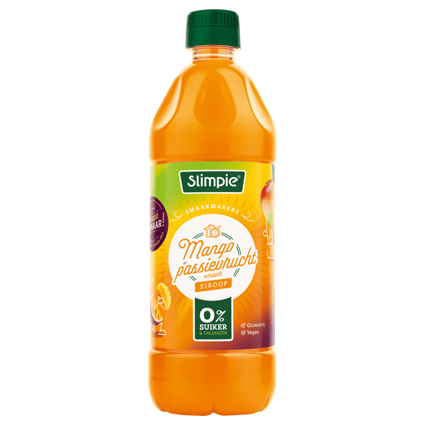 Slimpie Limonadesiroop mango passievrucht