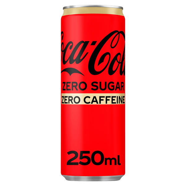 Coca-Cola Zero sugar zero caffeine