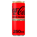 Coca-Cola Zero sugar zero caffeine