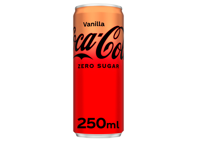 Coca-Cola Zero-Zucker-Vanille