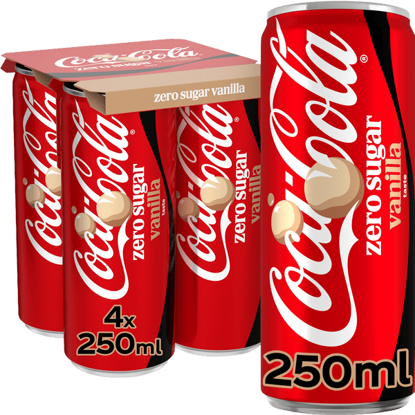 Coca-Cola Zero Zucker Vanille