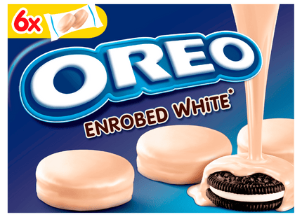 Oreo Koekjes omhuld met witte chocolade