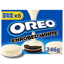 Oreo Koekjes omhuld met witte chocolade
