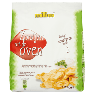 Millies Zoutjes uit de oven-romige sourcream