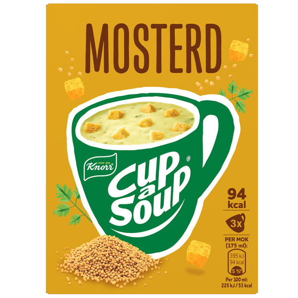 Knorr Cup-a-soup mustard