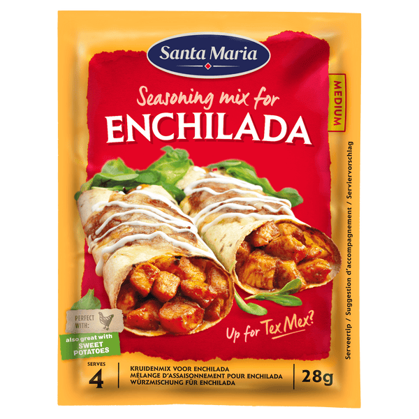 Santa Maria Enchilada Gewürzmischung Beutel 30 Gramm