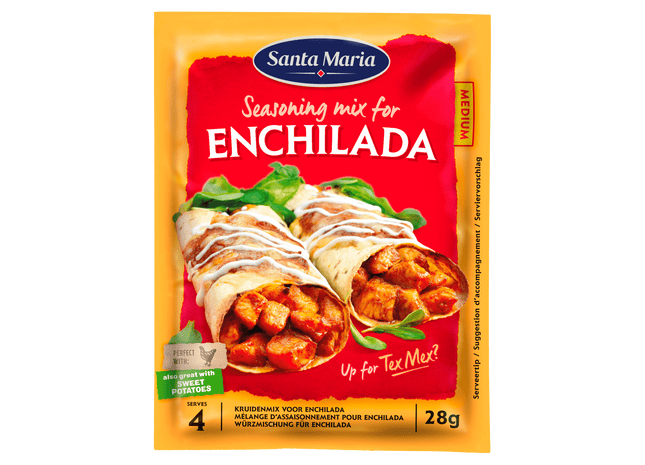 Santa maria Enchilada kruidenmix zak 30 gram