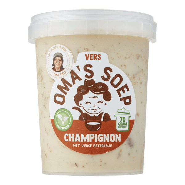 Oma's Soep Champignonsoep