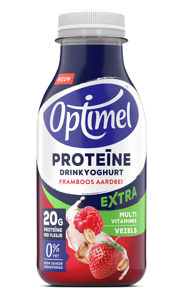 Optimel Protein Extra - Raspberry Strawberry